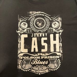 Johnny Cash Mens 4XLT graphic tee